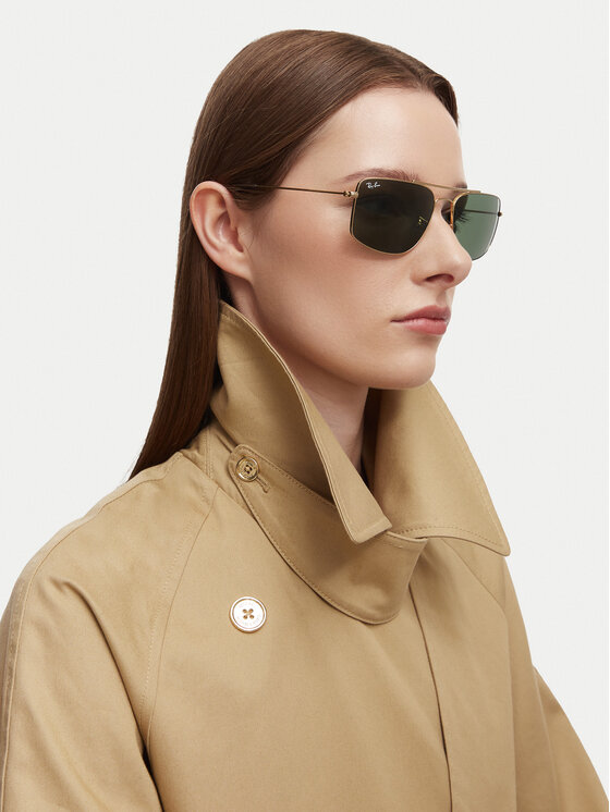 Ray-Ban Сонцезахисні окуляри Ray-Ban 0RB3779 Золотий