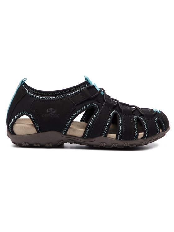 Geox Sandale Geox D Sand. Strel A D9225A 0EK15 C9999 Negru