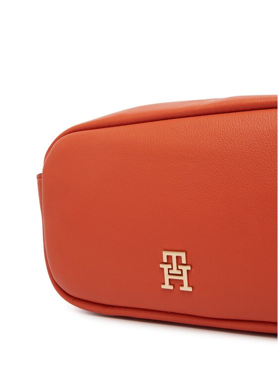 Tommy Hilfiger Rankinė Tommy Hilfiger Th Logotape Camera Bag AW0AW18741 Oranžinė