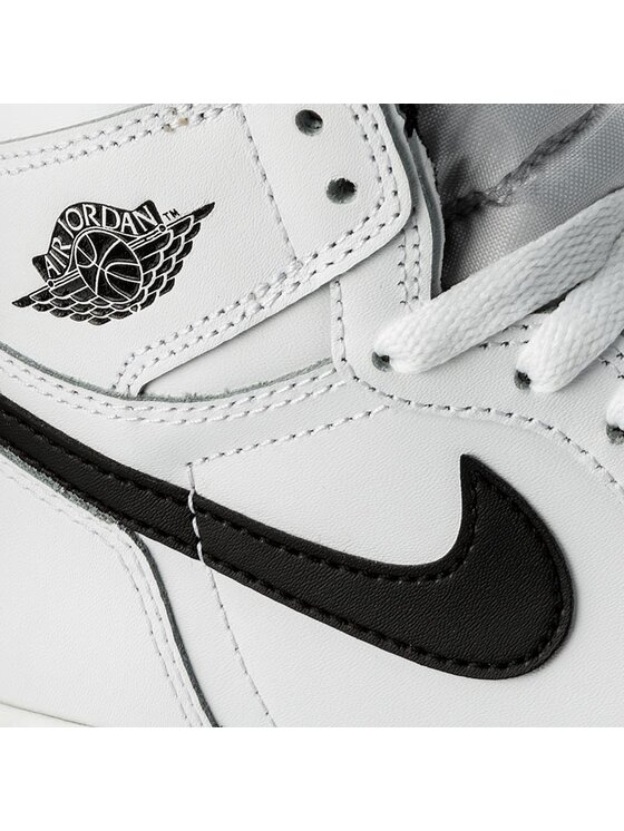 Nike Sneakersy Nike Air Jordan 1 Retro High OG BG 575441 102 Biały