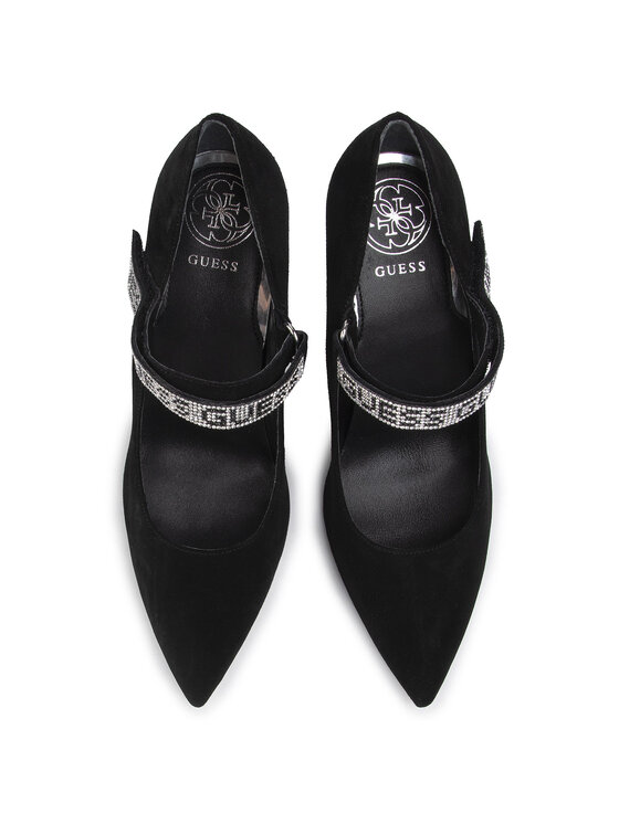 Guess Туфлі на шпильці Guess Bakeri FL8BAI SUE08 Чорний