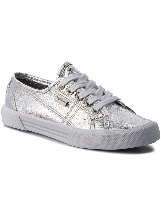 Pepe Jeans Scarpe sportive Pepe Jeans Aberlady Met 18 PLS30587 Argento