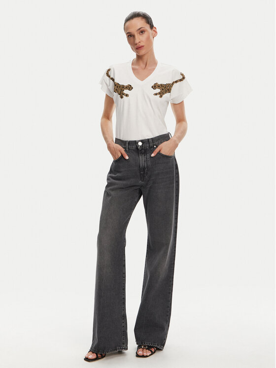 LOLA CASADEMUNT LOLA CASADEMUNT Футболка MS2515018 Білий Relaxed Fit