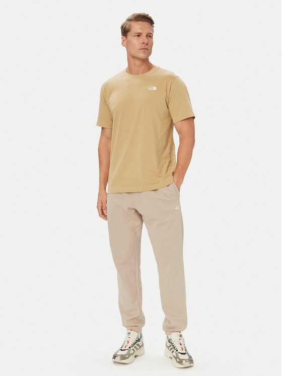 The North Face The North Face Camiseta Evolution Simple Dome NF0A8CZ2 Amarillo Regular Fit