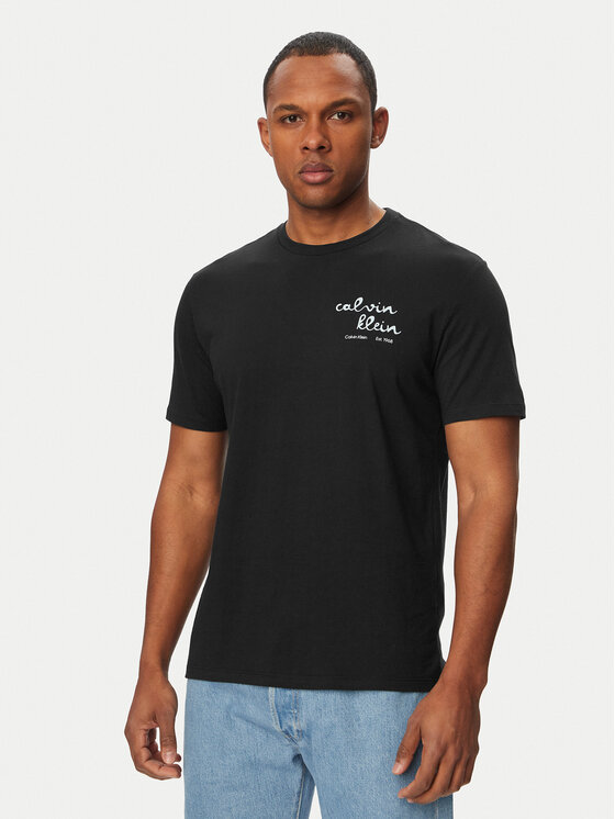 Calvin Klein Jeans Calvin Klein Jeans Camiseta LV04RG837G Negro Regular Fit