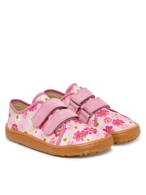 Froddo Тапочки Froddo Barefoot Canvas G1700440-9 D Рожевий