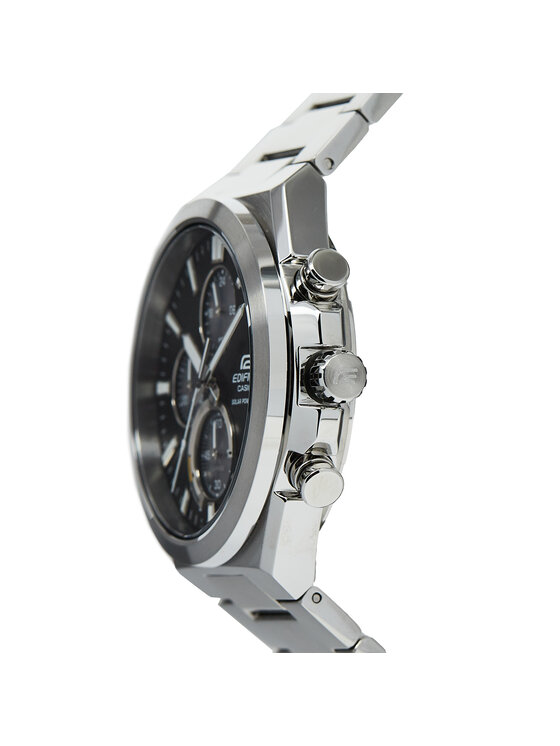 Casio Pulkstenis Casio Edifice Solar Powered Chronograph EFS-S630D-1AVUEF Sudraba