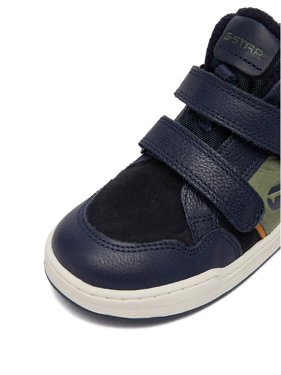 G-STAR Kotníková obuv G-STAR EO-CI12-ARETA-11 Tmavomodrá