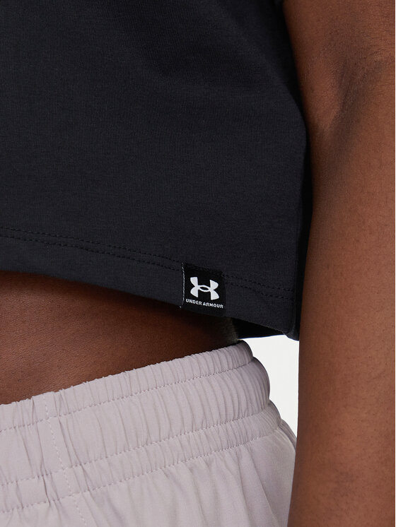 Under Armour Under Armour T-Shirt Rival 1389721 Μαύρο Loose Fit