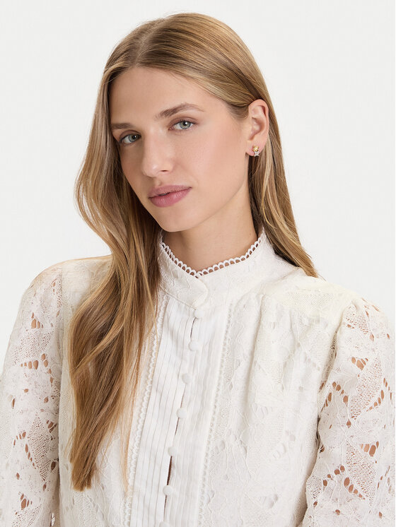 Guess Naušnice Guess JUBE05 511JW Zlatá