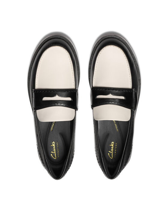 Clarks Mokasīni Clarks Straven Edge 26181270 Melns