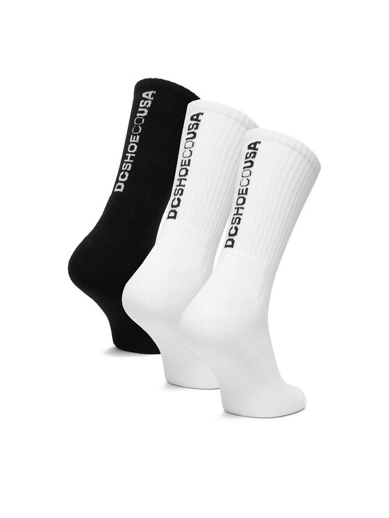 DC Shoes Довгі шкарпетки DC Shoes CEO_BR_DC_2050_W_AW25 (3 PACK) Білий
