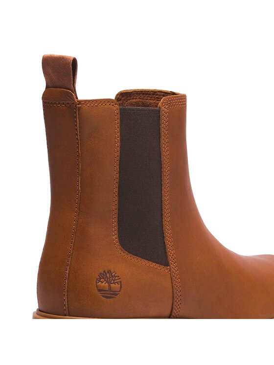 Timberland Gležnjarji Chelsea Timberland Carnaby Cool Basic Chlsea TB0A41E6F131 Rjava