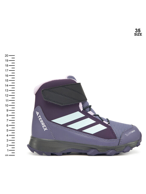 adidas Трекінгові черевики adidas Terrex Snow Cw JR4190 Фіолетовий