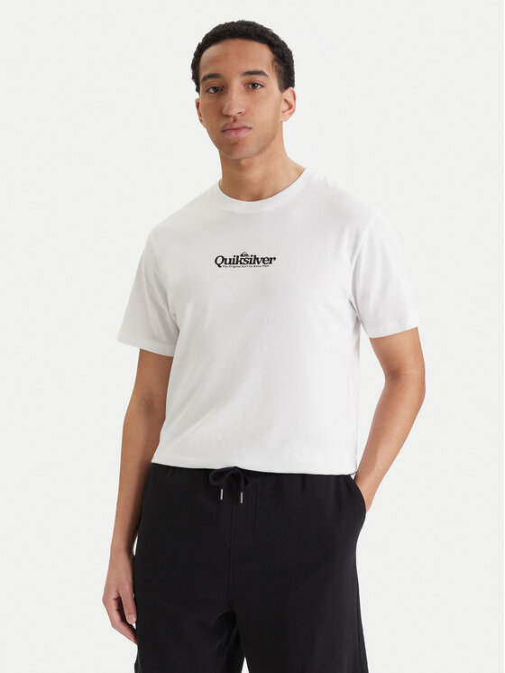Quiksilver Quiksilver Camiseta EQYZT08174 Blanco Regular Fit