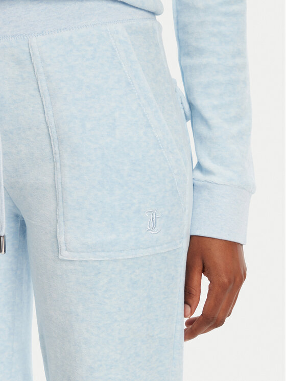 Juicy Couture Juicy Couture Jogginghose Layla JCSEBJ001 Himmelblau Flared Leg