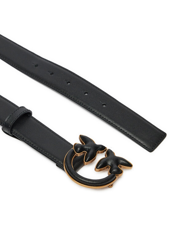 PINKO Ζώνη Γυναικεία Pinko Love Bery Click Puff H3 Belt AI 24-25 PLT01 103792 A1Z5 Μαύρο