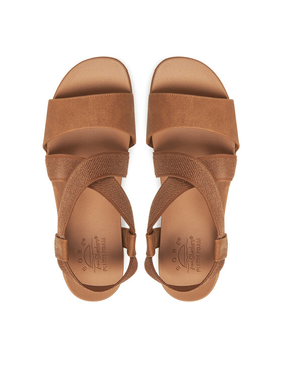 Skechers Sandali Skechers BOBS Desert Kiss Low 114705/CSNT Marrone