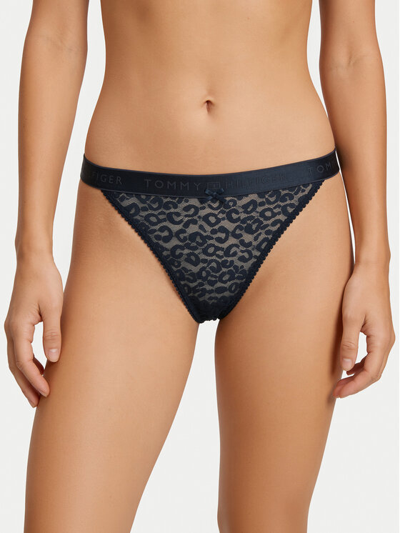 Tommy Hilfiger Tommy Hilfiger Tangas UW0UW06348 Azul marino