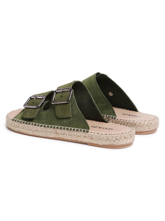 QUAZI Espadrilky QUAZI QZ-63-04-000623 Zelená
