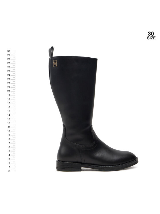 Tommy Hilfiger Μπότες Tommy Hilfiger T4A6-33591-0092999 M Μαύρο