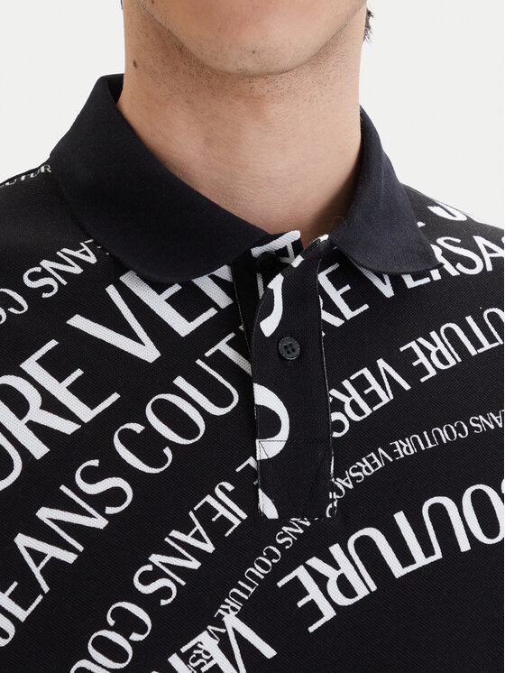 Versace Jeans Couture Versace Jeans Couture Polo 80GAG6R0 JS556 Negro Regular Fit