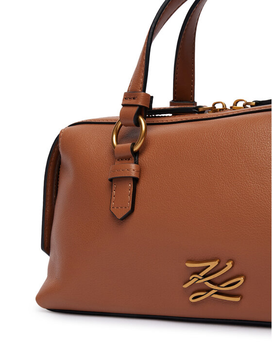 KARL LAGERFELD Ročna torba KARL LAGERFELD B4W30206 Rjava