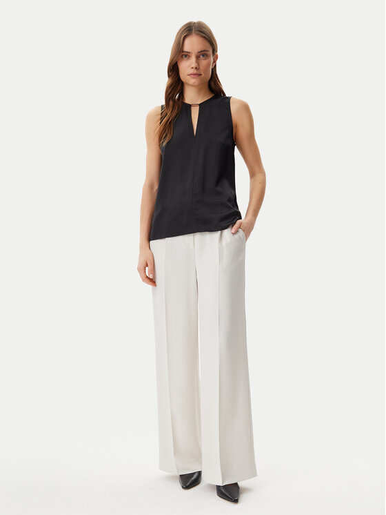 Calvin Klein Calvin Klein Top K20K208190 Črna Regular Fit