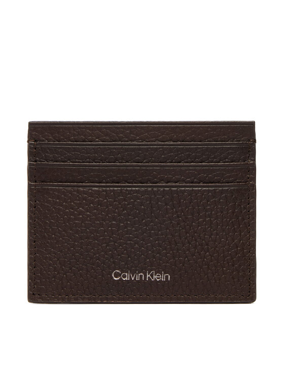 Calvin Klein Etui za kreditne kartice Calvin Klein LV04D1060G Temno rjava