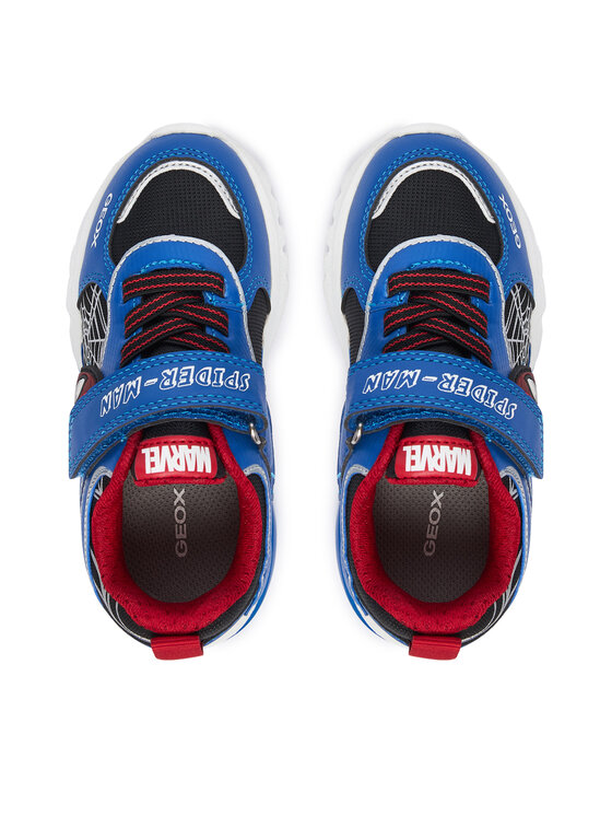Geox Laisvalaikio batai Geox J Ciberdron Boy J66LBK 01454 C0245 M Juoda