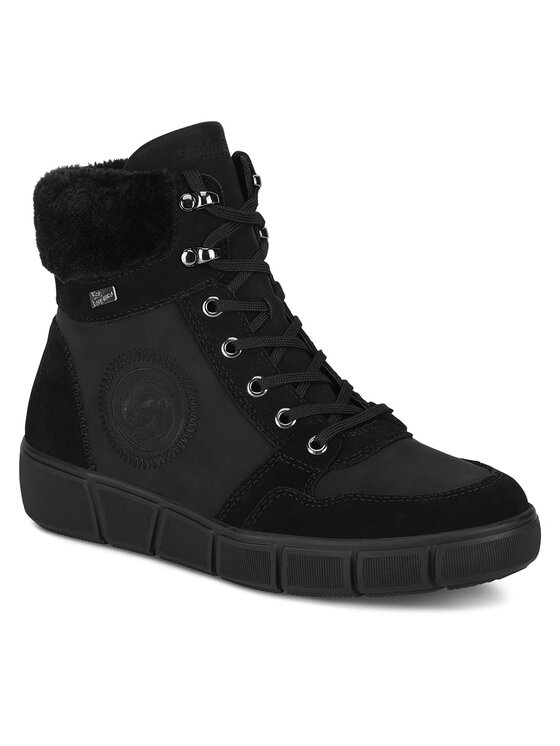Remonte Botines planos Remonte D1T74-00 Negro