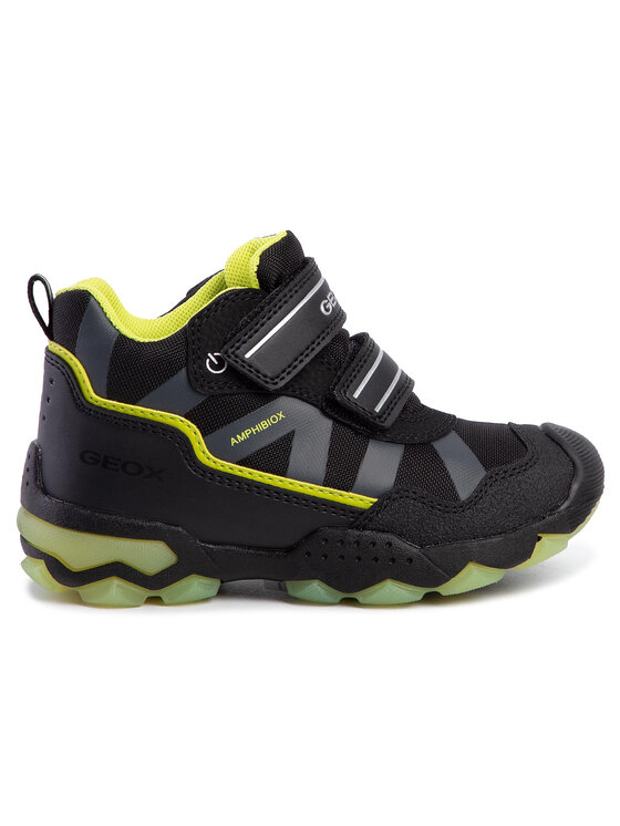 Geox Kotníková obuv Geox J Buller B Abx C J949WC 0FU54 C0802 S Černá