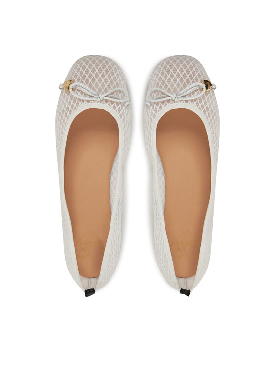 LOVE MOSCHINO Балетки LOVE MOSCHINO JA11051G0MIQ0100 Білий