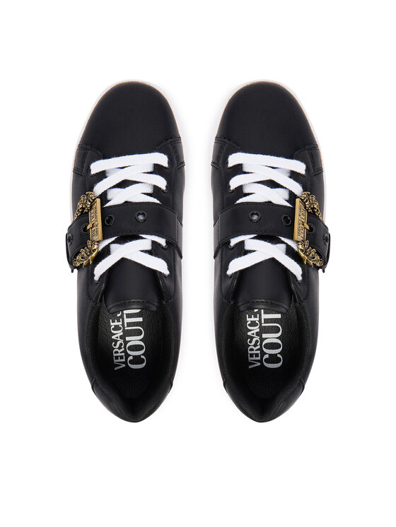 Versace Jeans Couture Снікерcи Versace Jeans Couture 79VA3SK9 ZPB27 Чорний