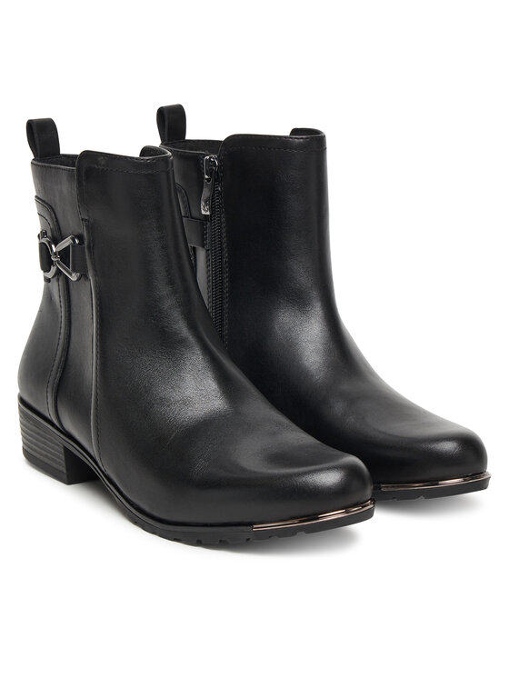 Caprice Členková obuv Caprice 9-25403-45 Čierna