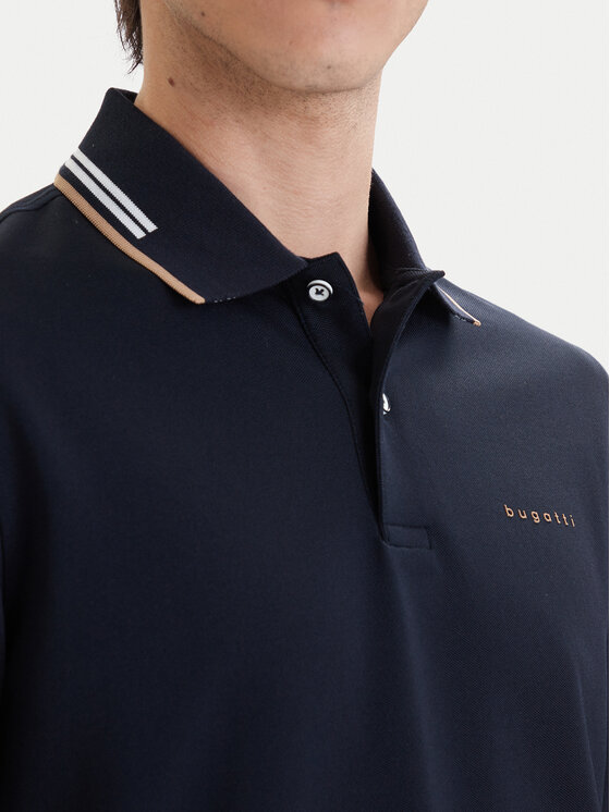 Bugatti Bugatti Polo 8150-75031C Azul marino Regular Fit