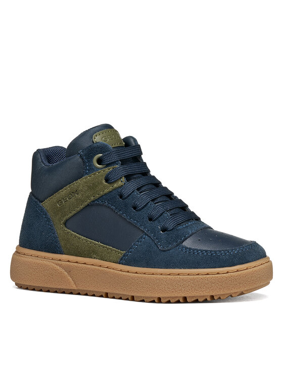 Geox Сникърси Geox J Theleven Boy J46LDC 05422 CF4A3 S Тъмносин