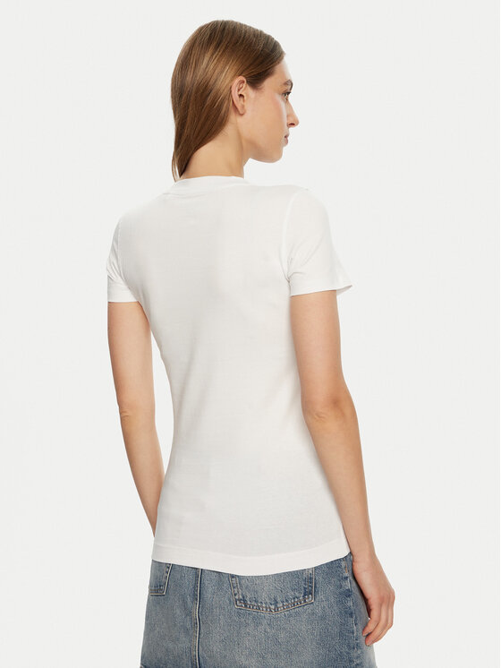 Guess Guess Футболка W5RI11 J1314 Білий Regular Fit