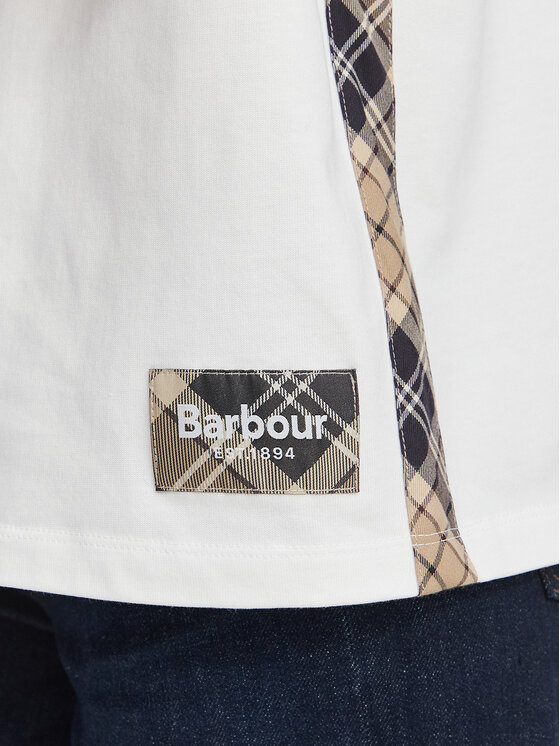 Barbour Barbour Camiseta Fawne LML0938WH11 Blanco Regular Fit