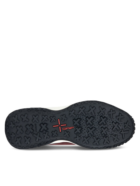 Geox Sneakersy Geox D Oliviera + Grip D36VNC 02232 CS69B Brązowy