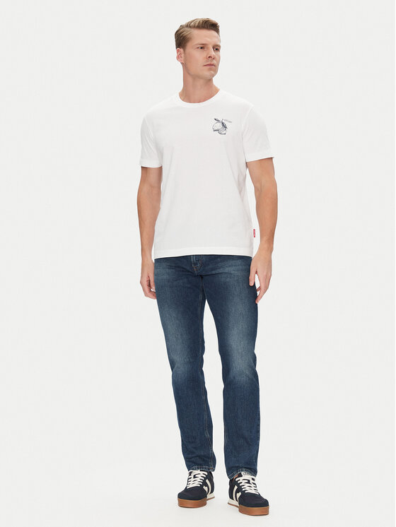 JOOP! Jeans JOOP! Jeans Majica 15 JJJ-64Aariz 30045904 Bela Modern Fit