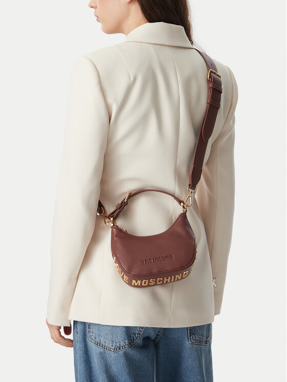 LOVE MOSCHINO Ročna torba LOVE MOSCHINO JC4019PP1PLT0200 Rjava