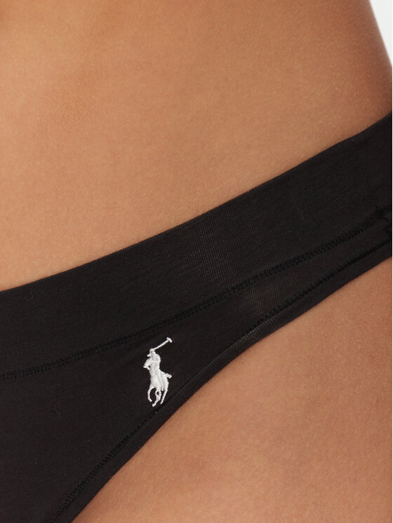 Polo Ralph Lauren Polo Ralph Lauren Стрінги 4P0511 Чорний