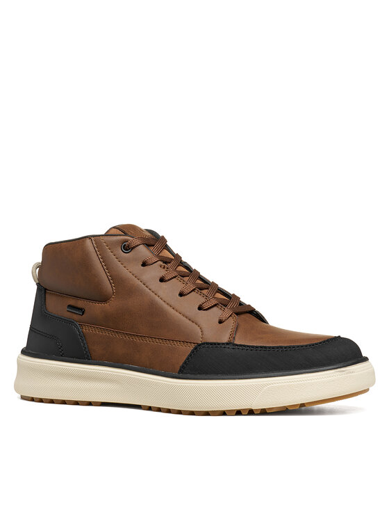 Geox Sneakersy Geox U Cenisio B Abx U66AJA 0BCEK C6032 Brązowy