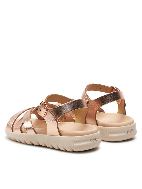 Geox Sandali Geox J Sandal Soleima Gir J45GSA 000CF C7018 M Rožnato zlato