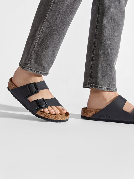 Birkenstock Παντόφλες Birkenstock Arizona Birko-Flor 051791 Μαύρο