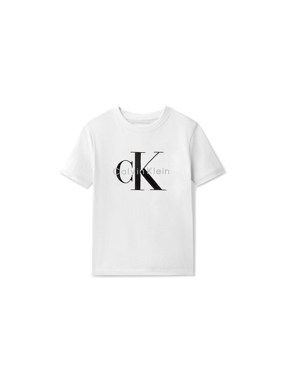 Calvin Klein Jeans Calvin Klein Jeans Camiseta Monologo LV1CKSJA33 Blanco Regular Fit