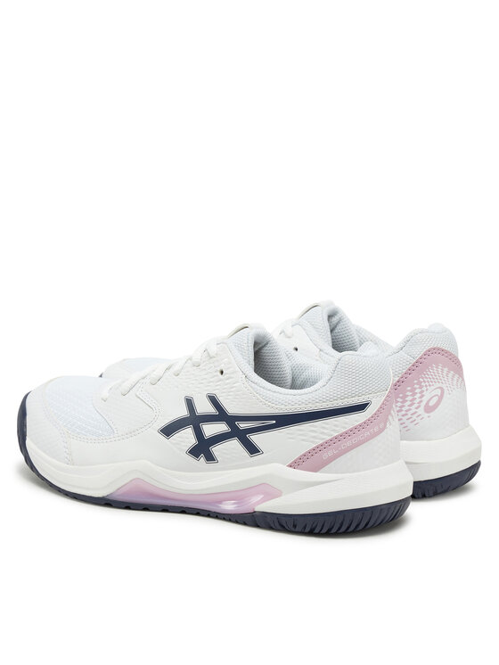 Asics Обувки за тенис Asics Gel-Dedicate 8 1042A237 Бял