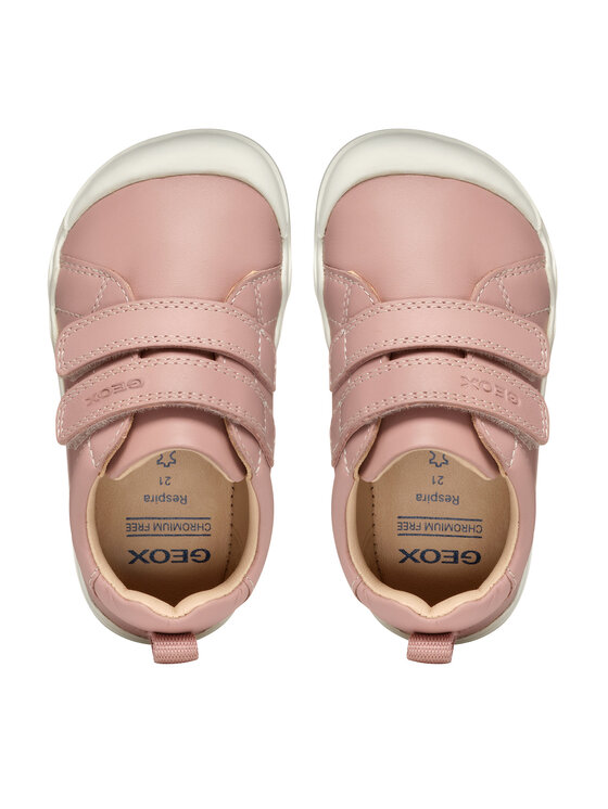 Geox Sneakersy Geox B Steppieup Girl B4663A 00085 C8011 Růžová