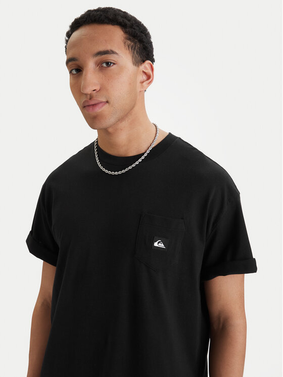 Quiksilver Quiksilver Camiseta Salt Water EQYZT08205 Negro Comfort Fit